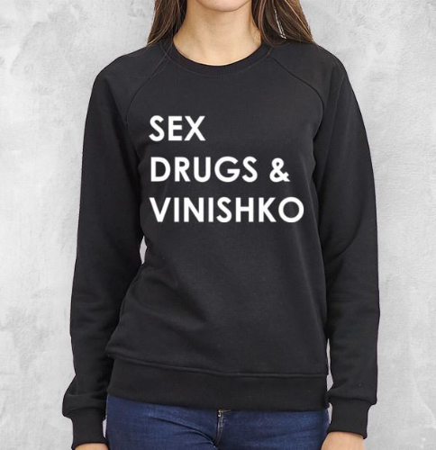 Изображение Свитшот SEX DRUGS & VINISHKO
