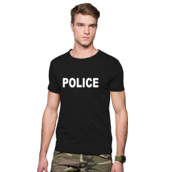 Футболка мужская Police (полиция), размер XL