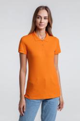 Рубашка поло женская Virma Lady, оранжевая, размер XL