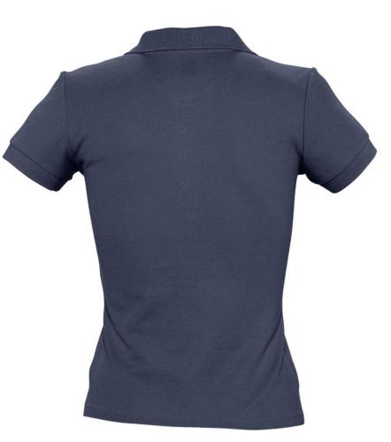 Изображение Рубашка поло женская People темно-синяя, размер S