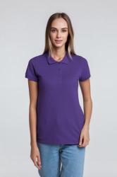 Рубашка поло женская Virma Lady, фиолетовая, размер XL