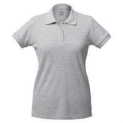 Рубашка поло женская Virma Lady, серый меланж, размер XL