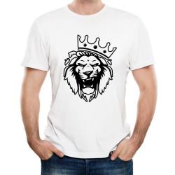 Футболка мужская Лев с короной