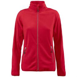 Куртка флисовая женская Twohand красная, размер XXL