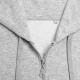 Изображение Толстовка на молнии с капюшоном Unit Siverga, серый меланж, размер XXL