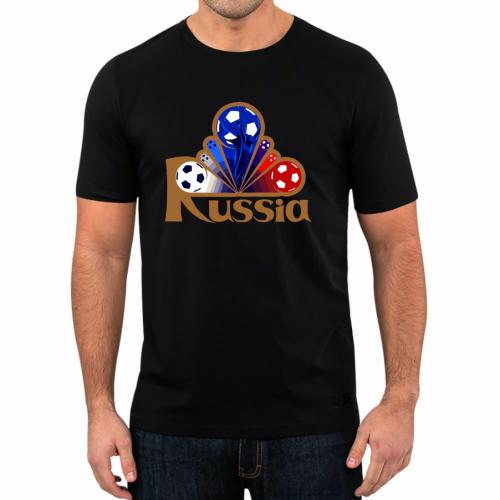 Изображение Футболка мужская Russia мячи