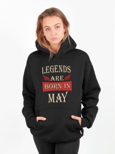 Изображение Худи Legends are born in May