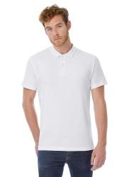 Рубашка поло мужская, белая, размер 2XL