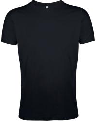 Футболка мужская приталенная Regent fit, черная, размер XS