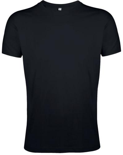 Изображение Футболка мужская приталенная Regent fit, черная, размер XS