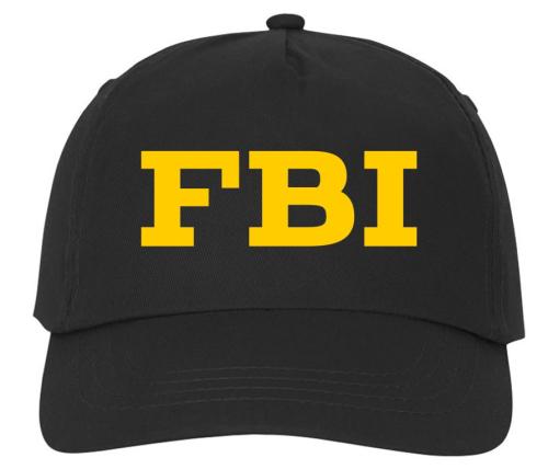 Изображение Кепка FBI, желтый бархат