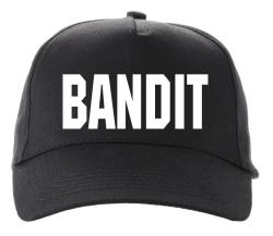 Бейсболка Bandit, черная