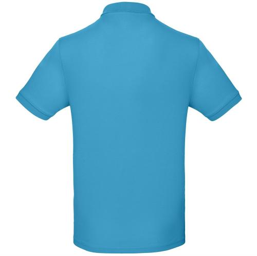 Изображение Рубашка поло мужская Inspire, бирюзовая, размер M